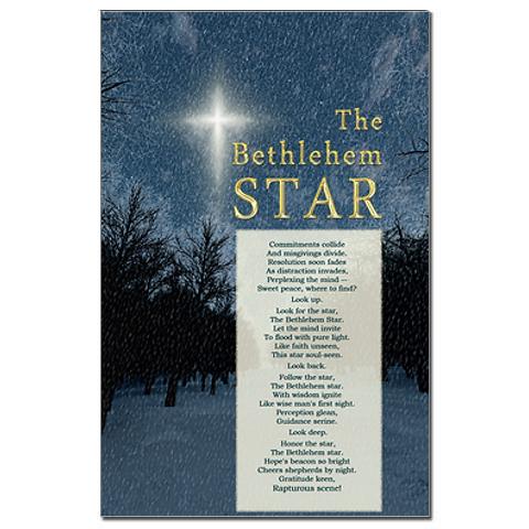 The Bethlehem Star for Christmas